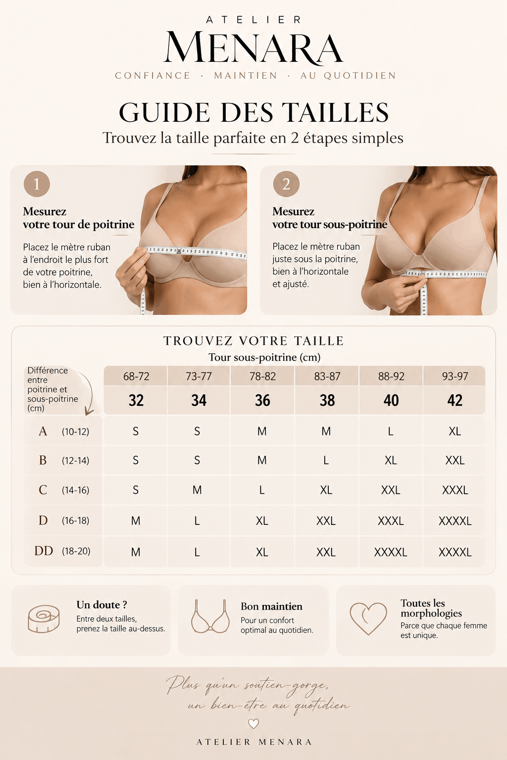 Guide des tailles